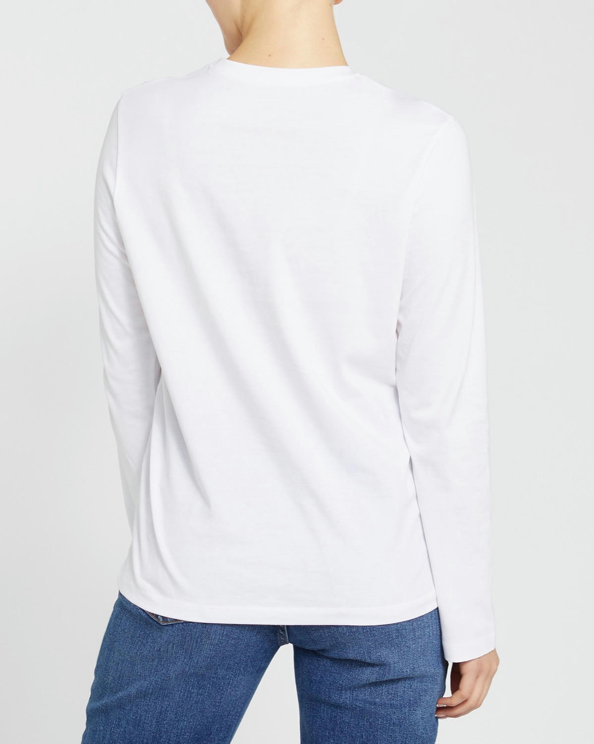 Pure Cotton Long-Sleeved Top
