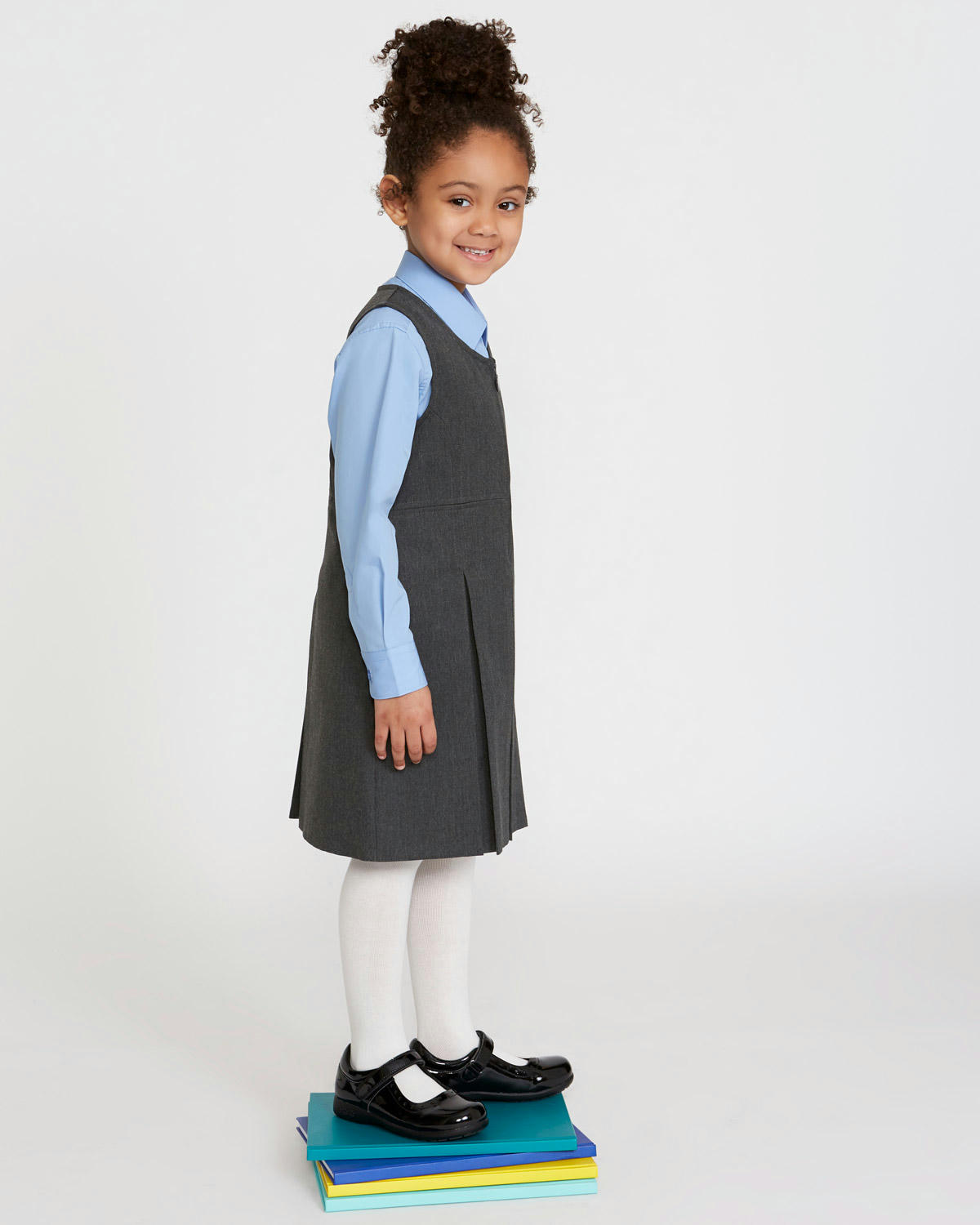 Pleated Pinafore