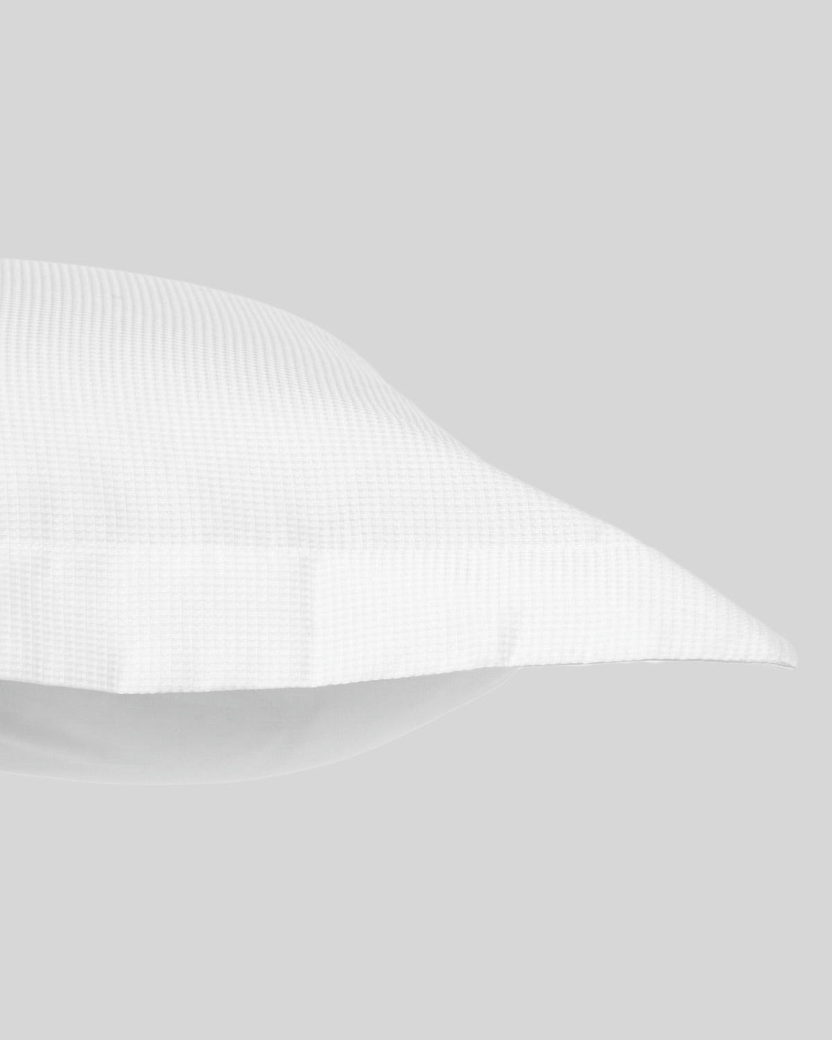 Waffle Oxford Pillowcase - Pack Of 2