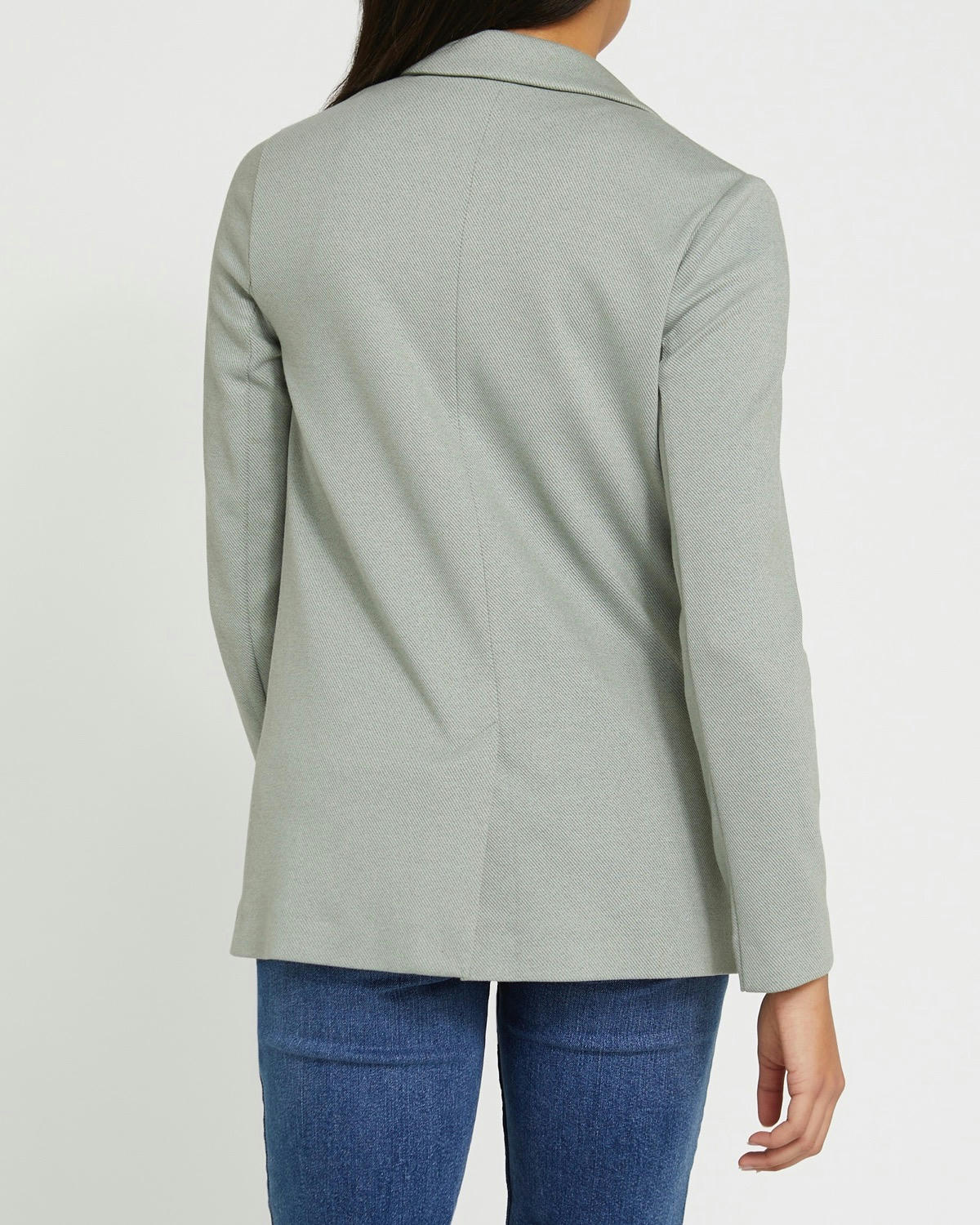 Textured Jersey Blazer