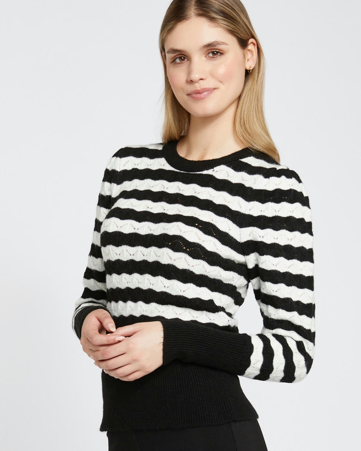 Savida Cara Puff Sleeve Jumper