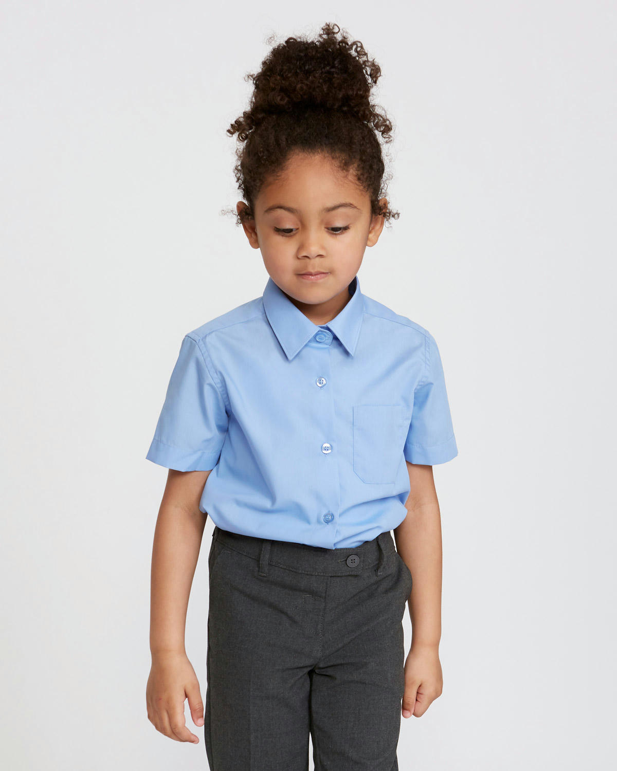 Non-Iron Short-Sleeved Blouses - Pack Of 3