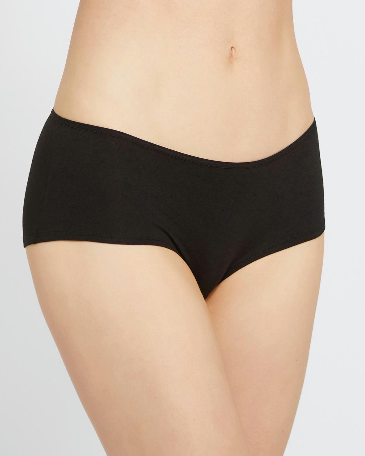 Plain Cotton-Rich Shorts - Pack of 5