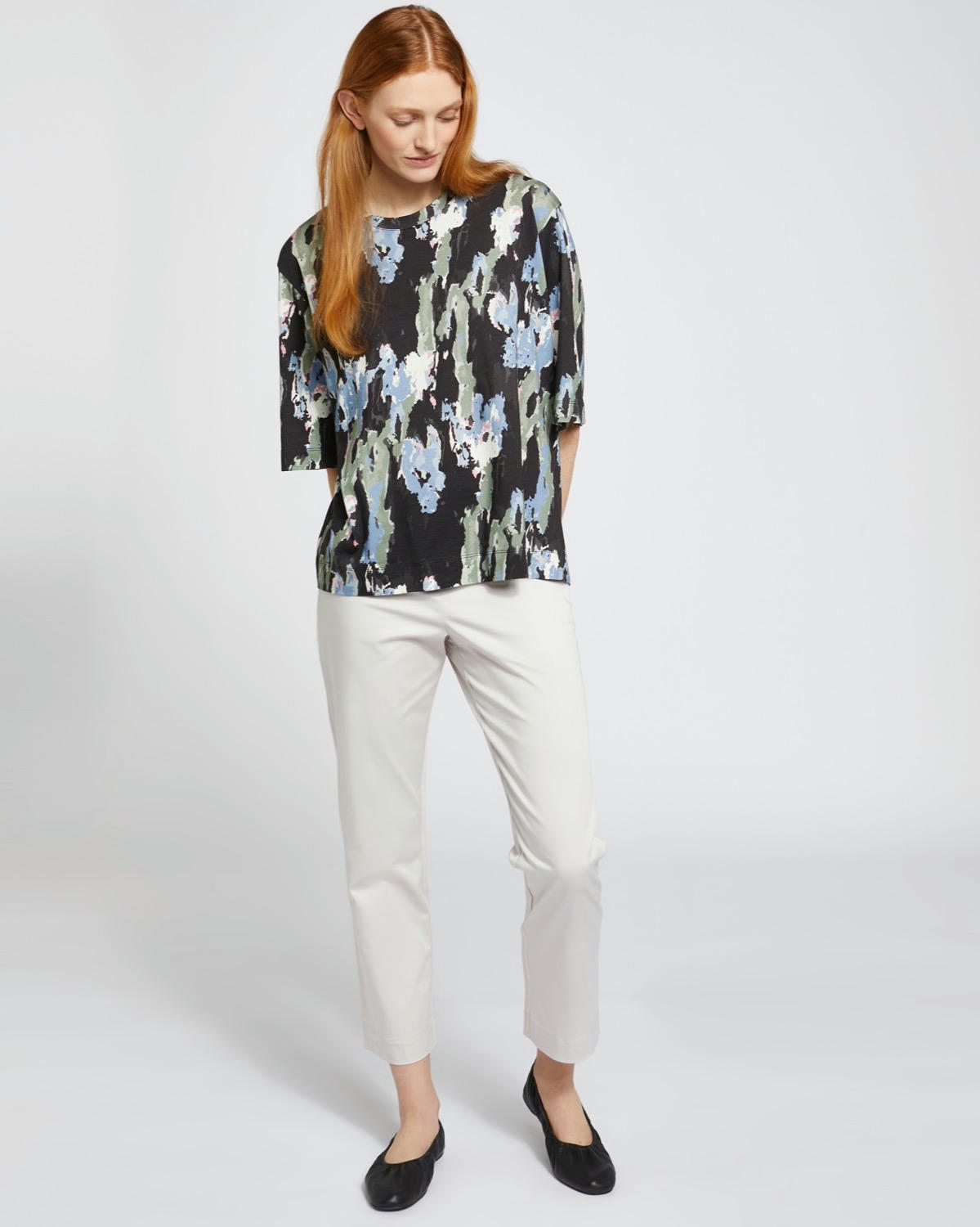 Carolyn Donnelly The Edit Jersey Printed Top