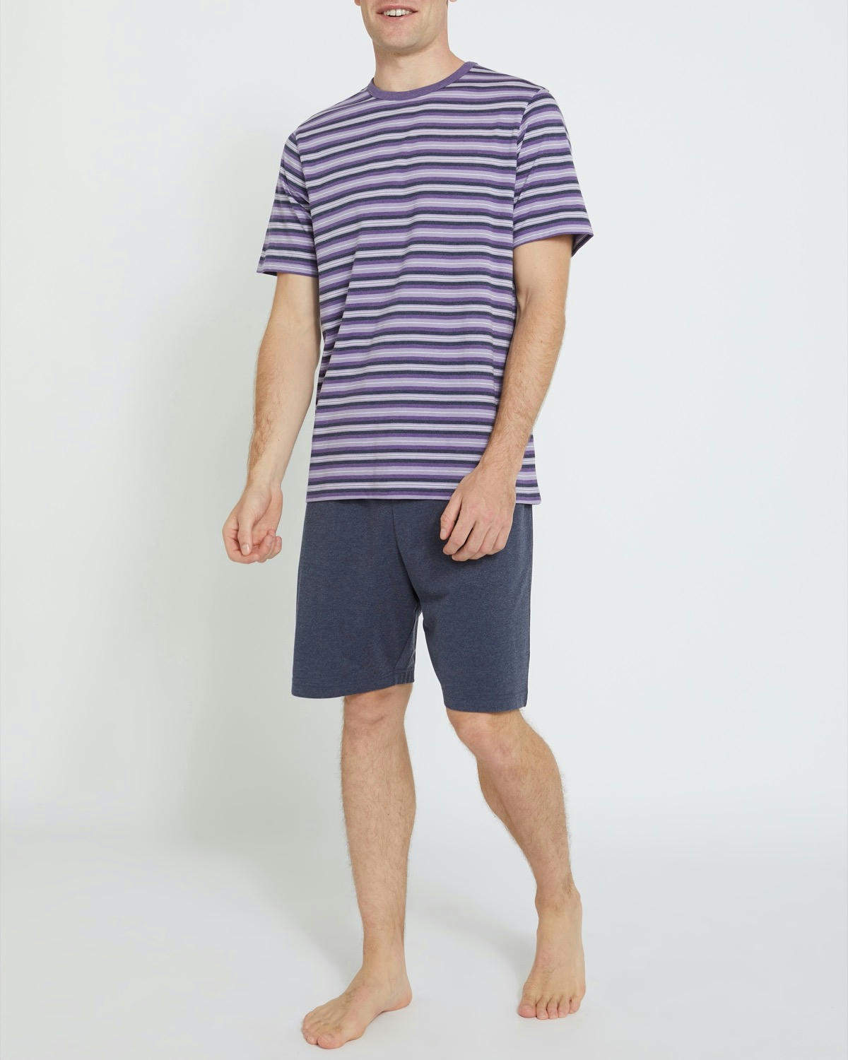 Cotton T-Shirt And Shorts Pyjama Set