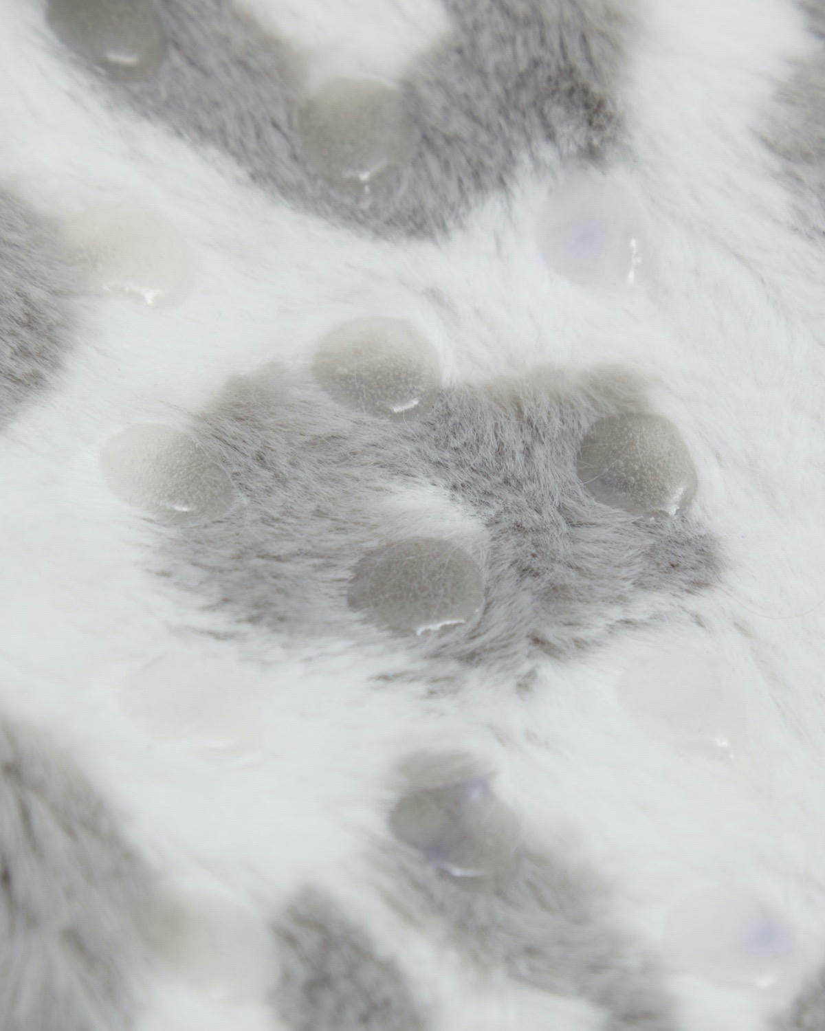 Fur Ballerina Slipper Sock