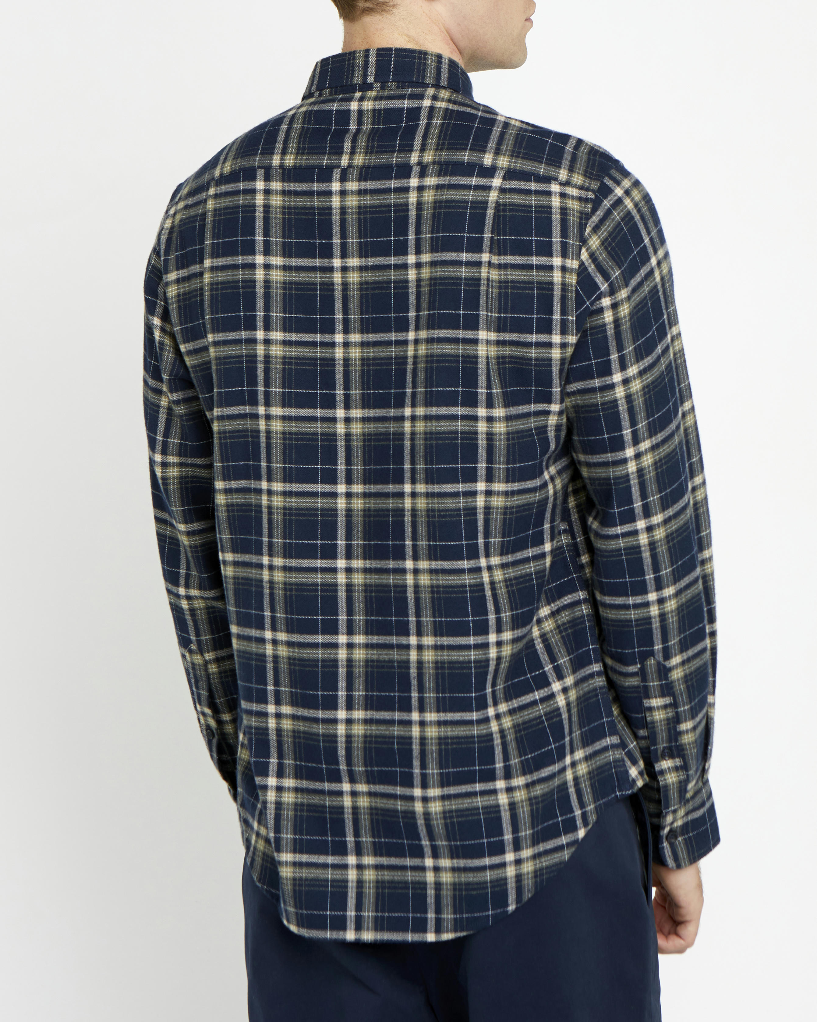 Regular Fit Brushed Check Shirt