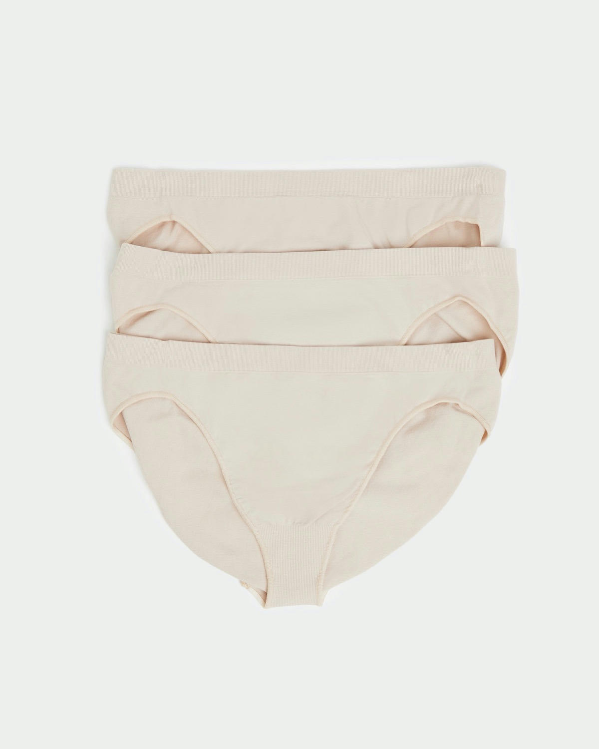Seamfree High Leg Briefs - Pack Of 3