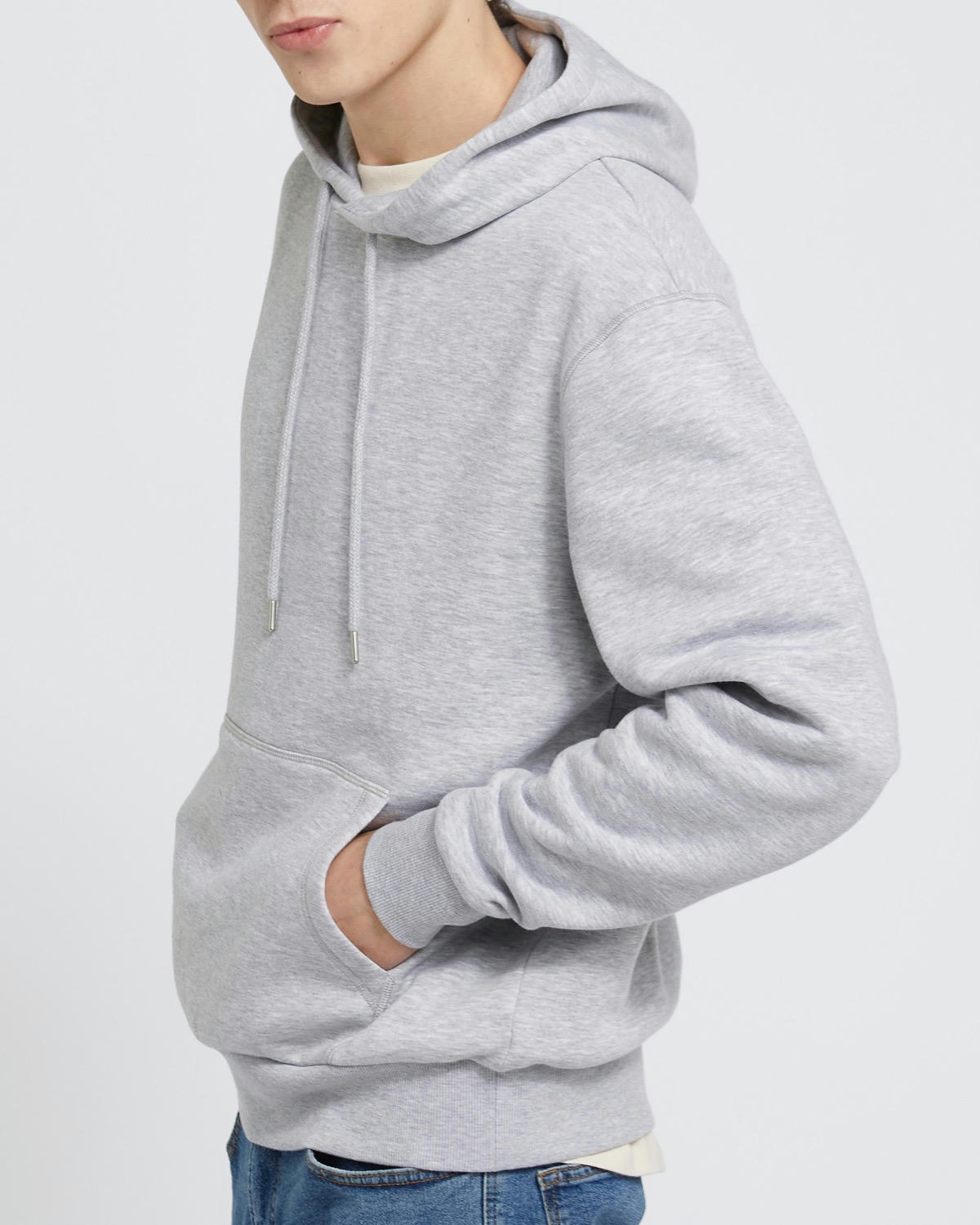 Regular Fit Cotton Rich Hoodie