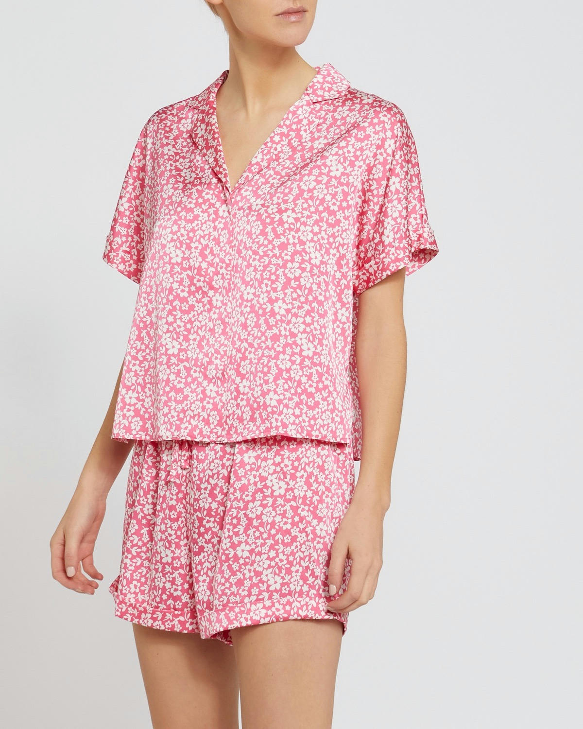 Satin Revere Short Pyjama Set