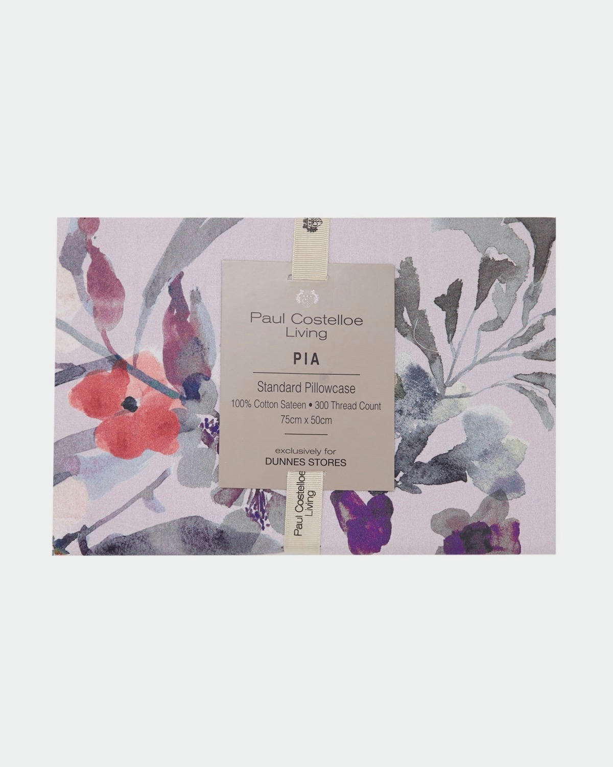 Paul Costelloe Living Pia Standard Pillowcase