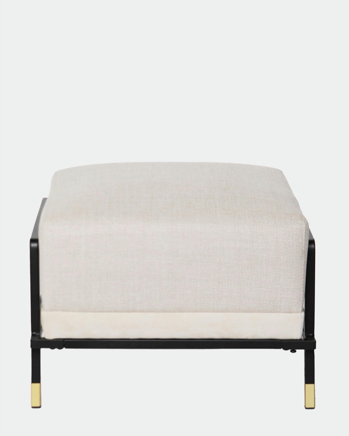 Francis Brennan the Collection Mink Kenmare Footstool