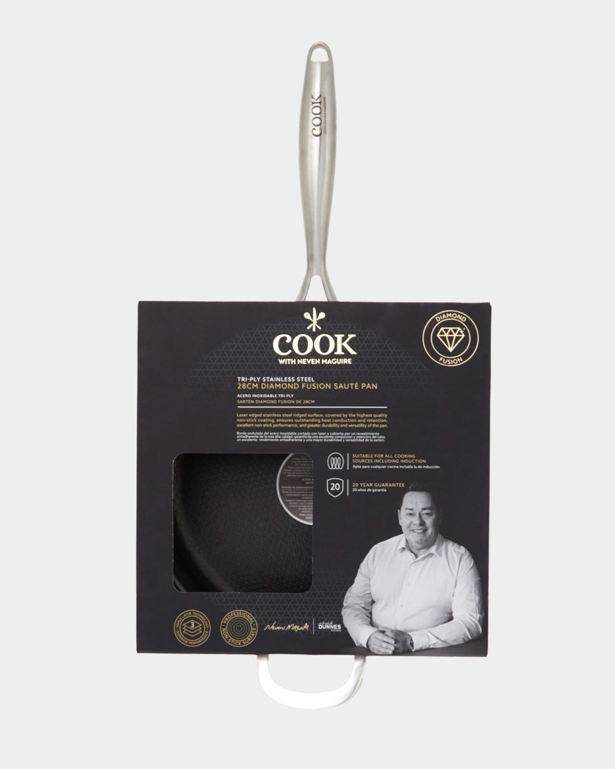 Neven Maguire Diamond Fusion 28cm Sauté Pan