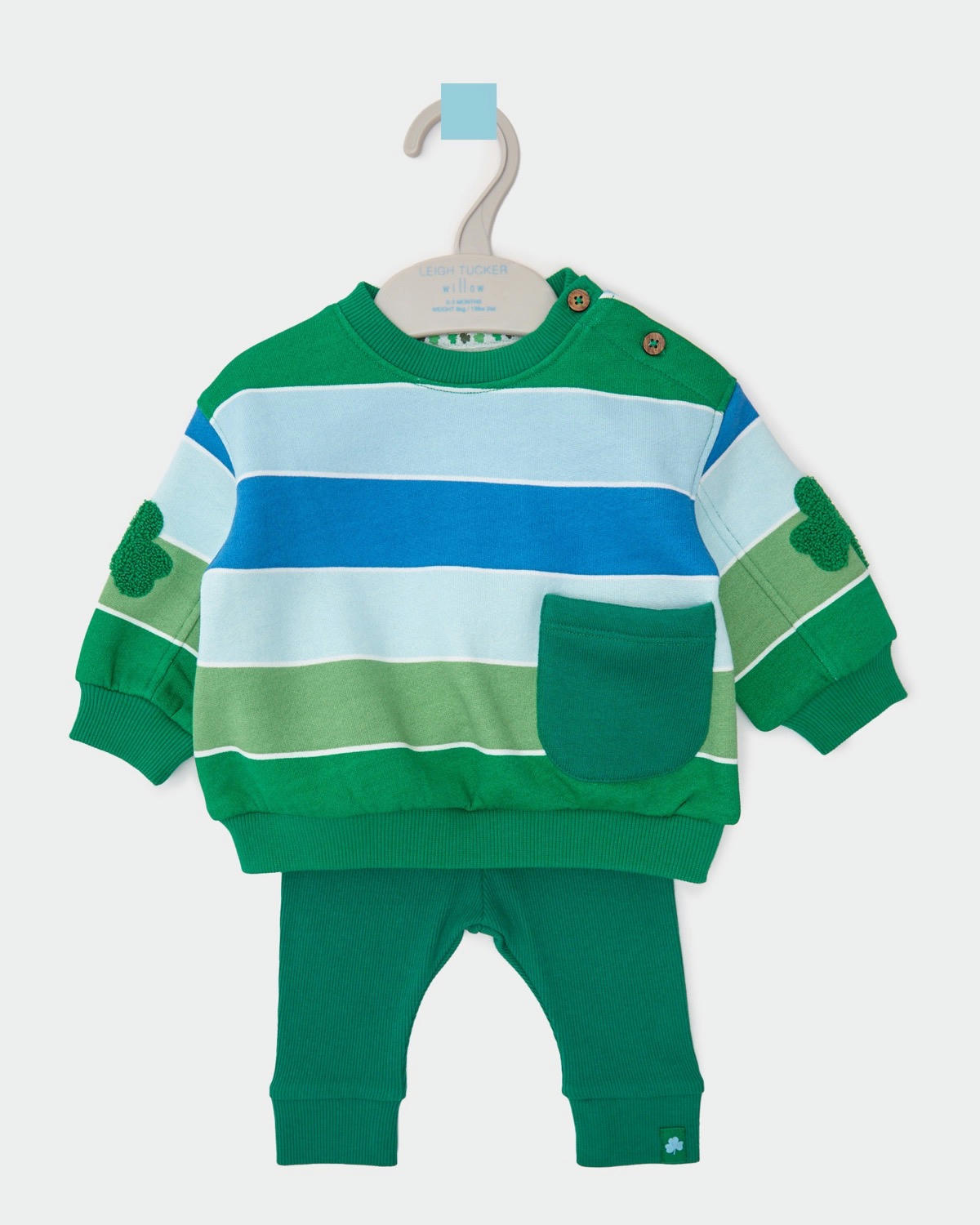 Leigh Tucker Willow Paxton Sweat Set (0 months-4 years)