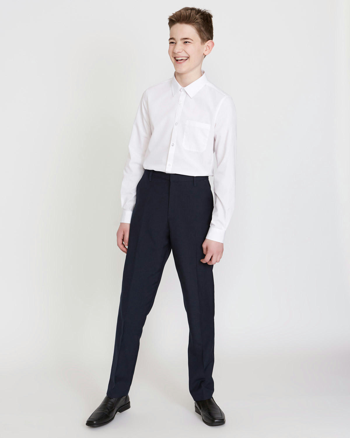 Boys Slim Leg Trousers