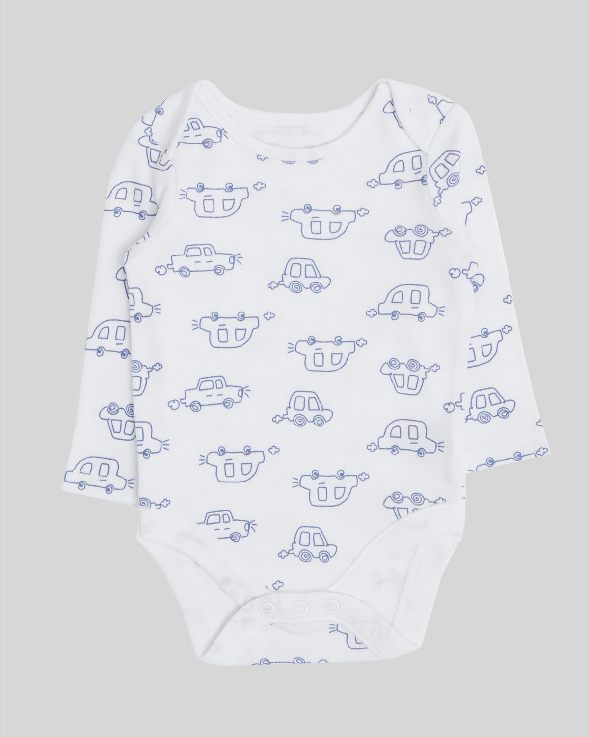 Long Sleeve Bodysuit - Pack Of 5 (Newborn-3 years)