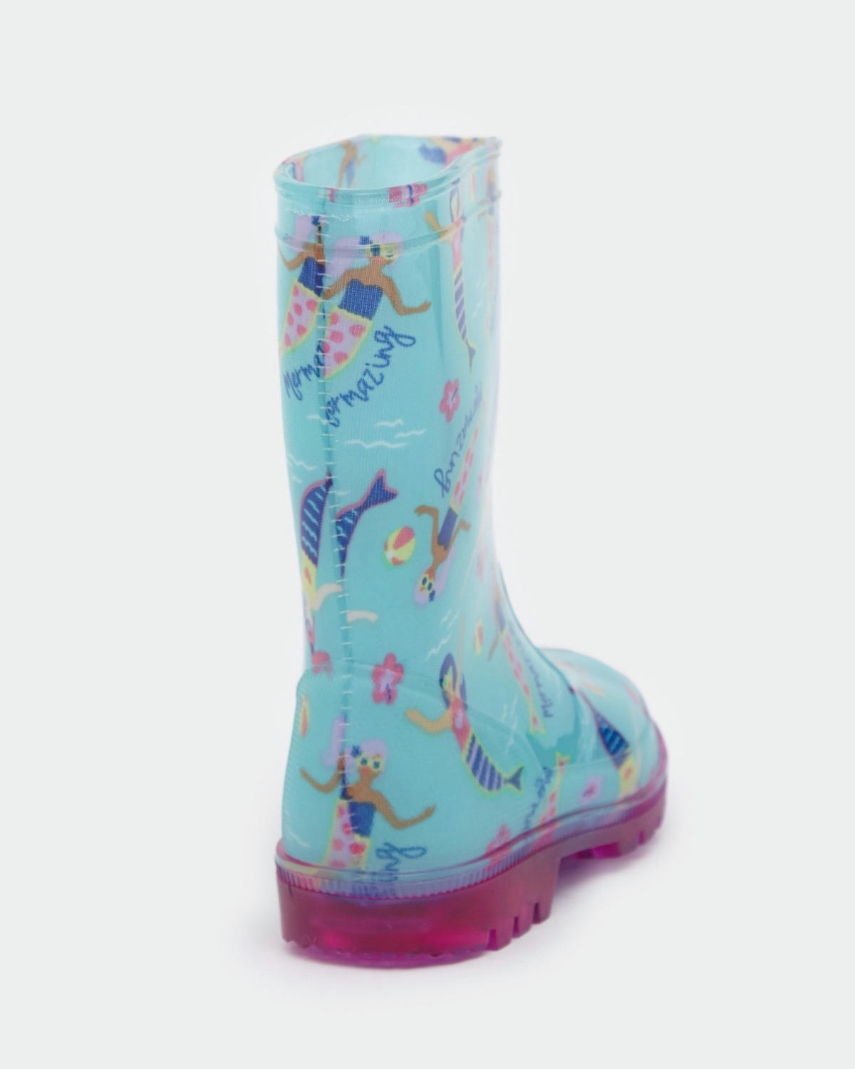 Girls' Light Up Wellie (Size 4 Infant-2)