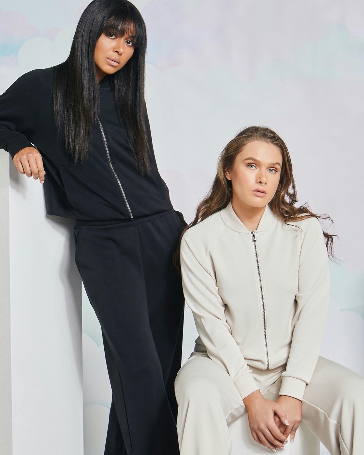 Helen Steele Stone Soft Touch Zip-Through Jacket