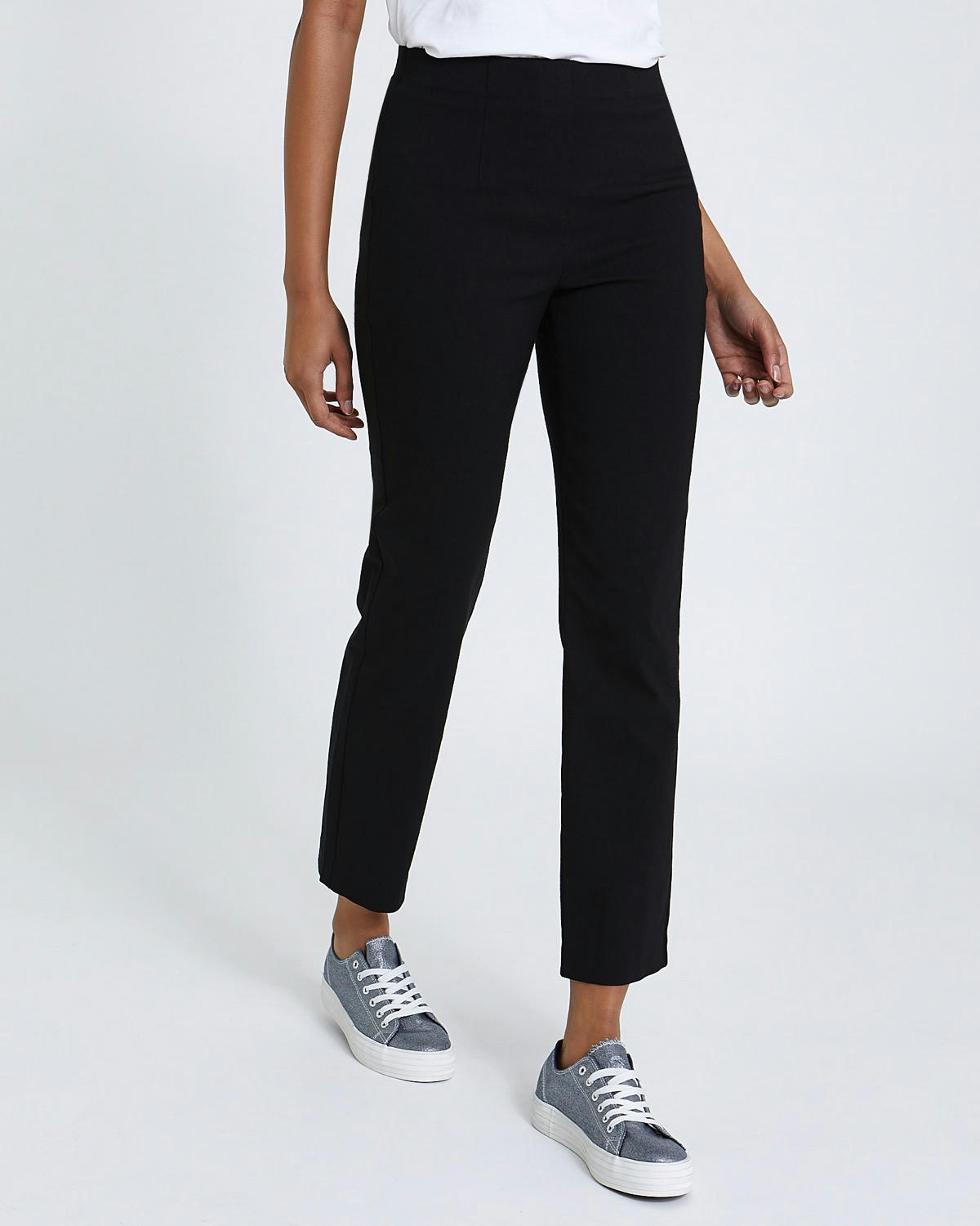 Pull On Stretch Trousers