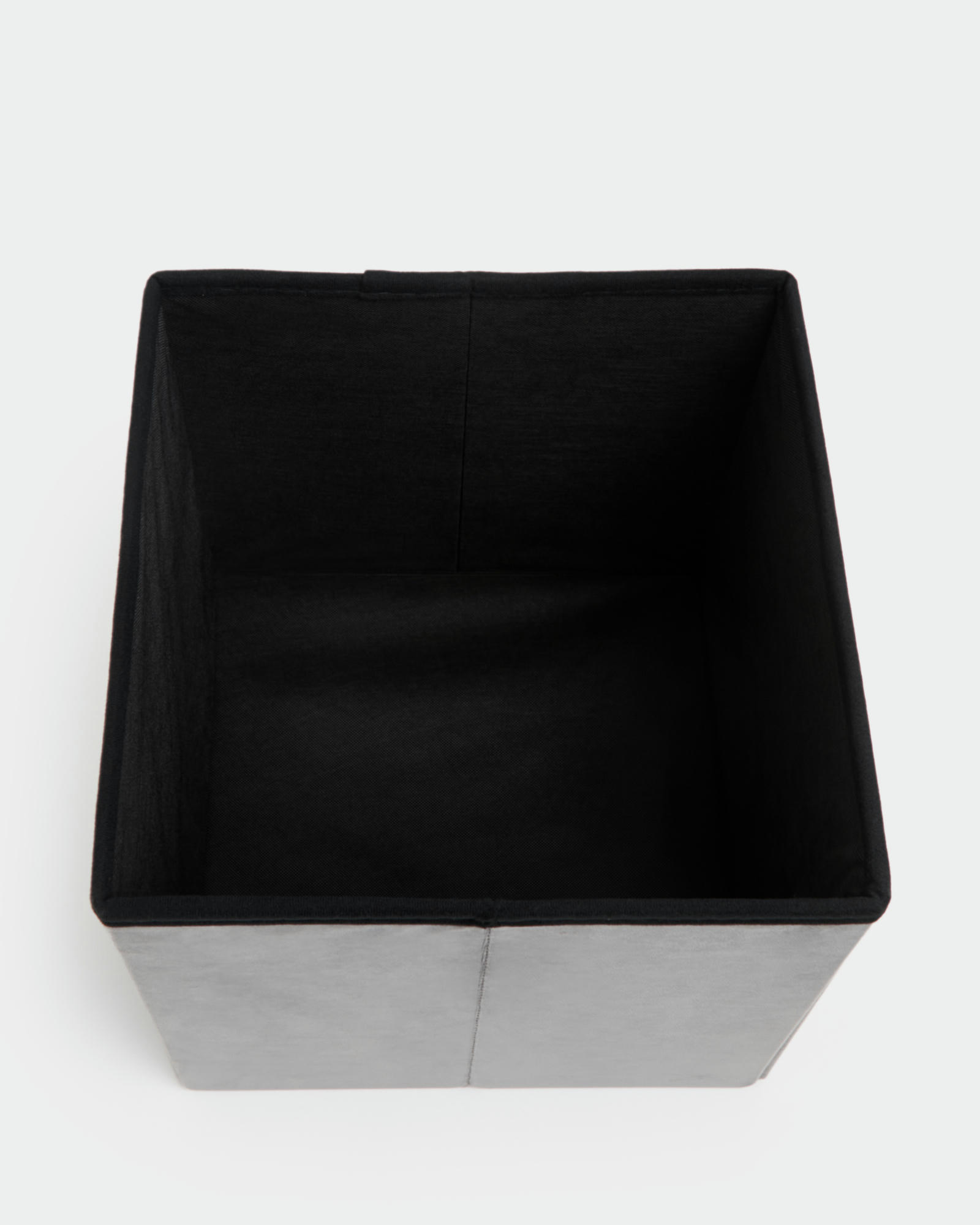 Velvet Storage Cube With Lid
