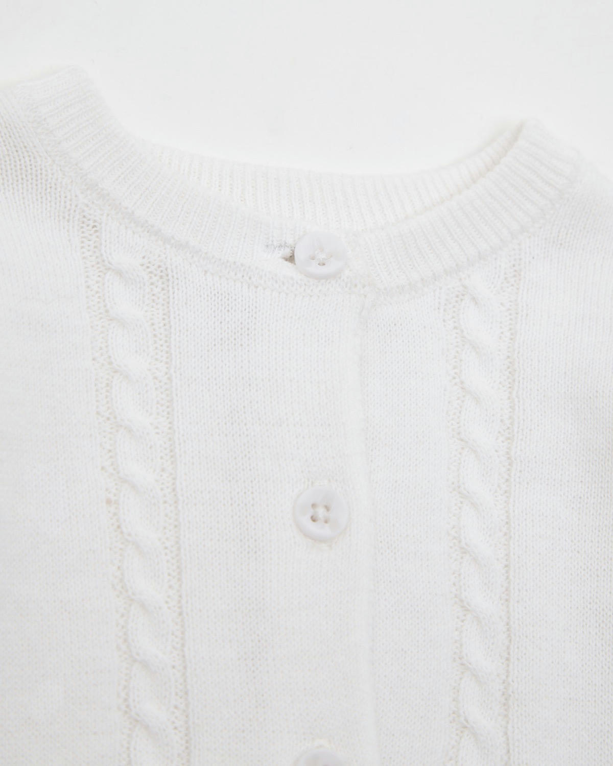 White Cardigan (Newborn-12 months)