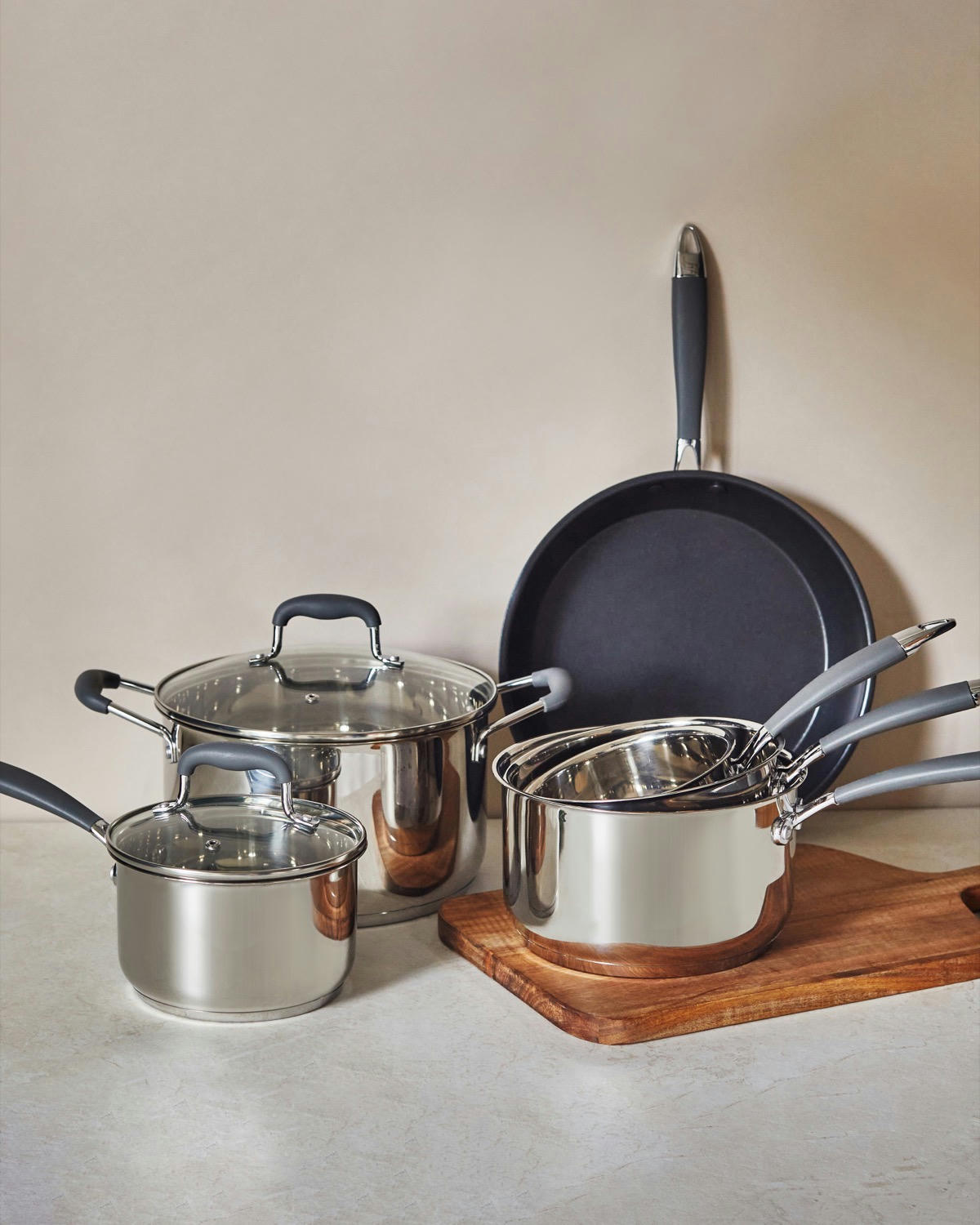18cm Stainless Steel Saucepan