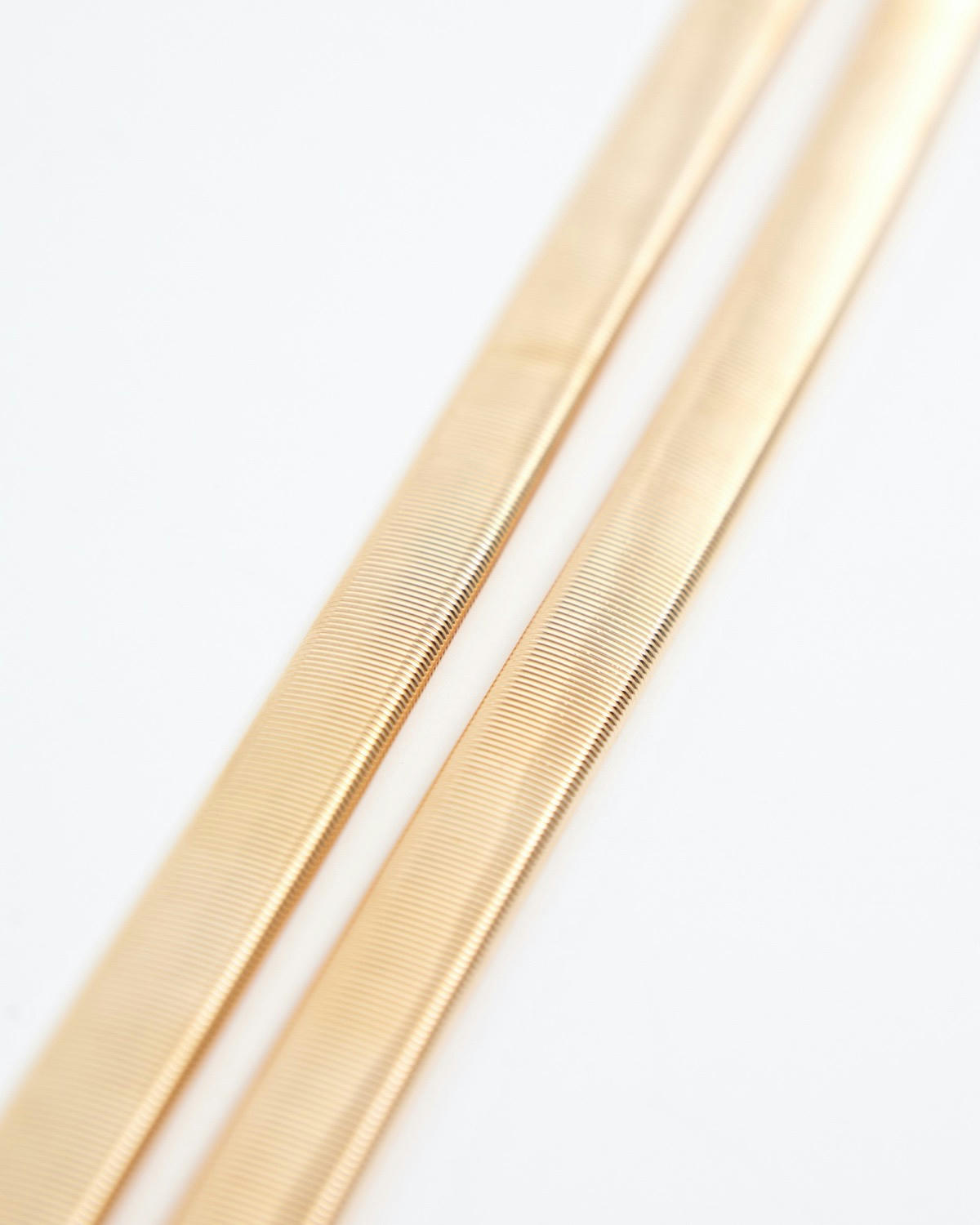 Gold Twist Buckle Waist Belt