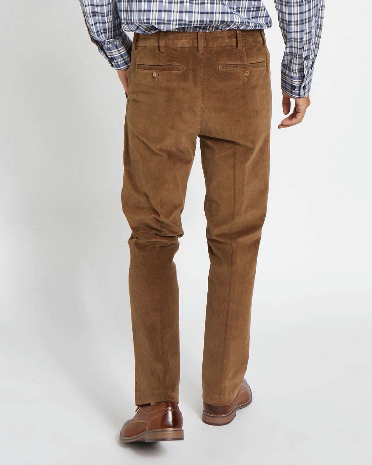 Regular Fit Stretch Corduroy Trousers