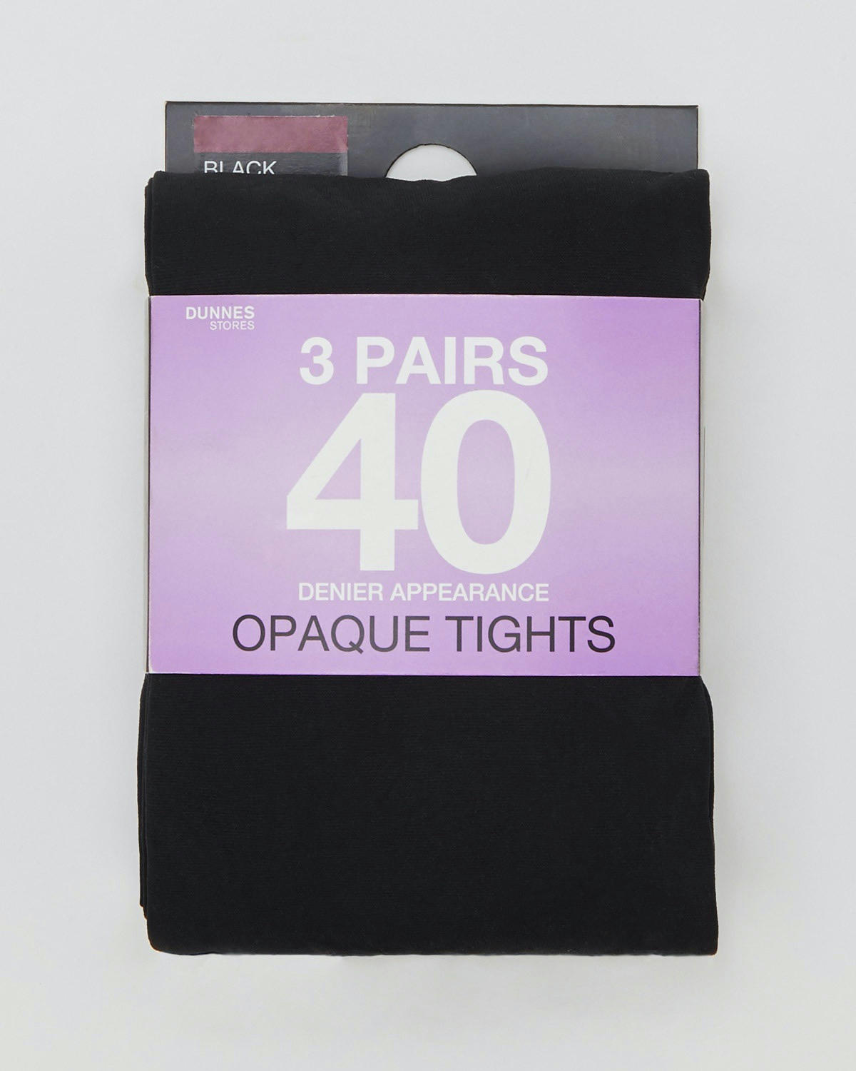 40 Denier Opaque Tights - Pack Of 3