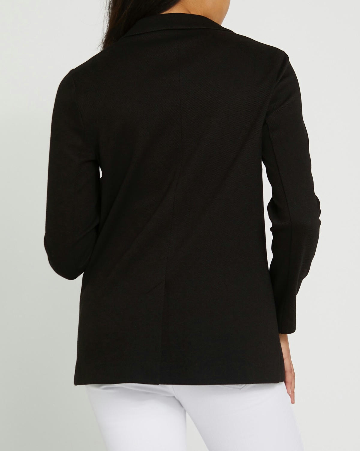 Textured Jersey Blazer