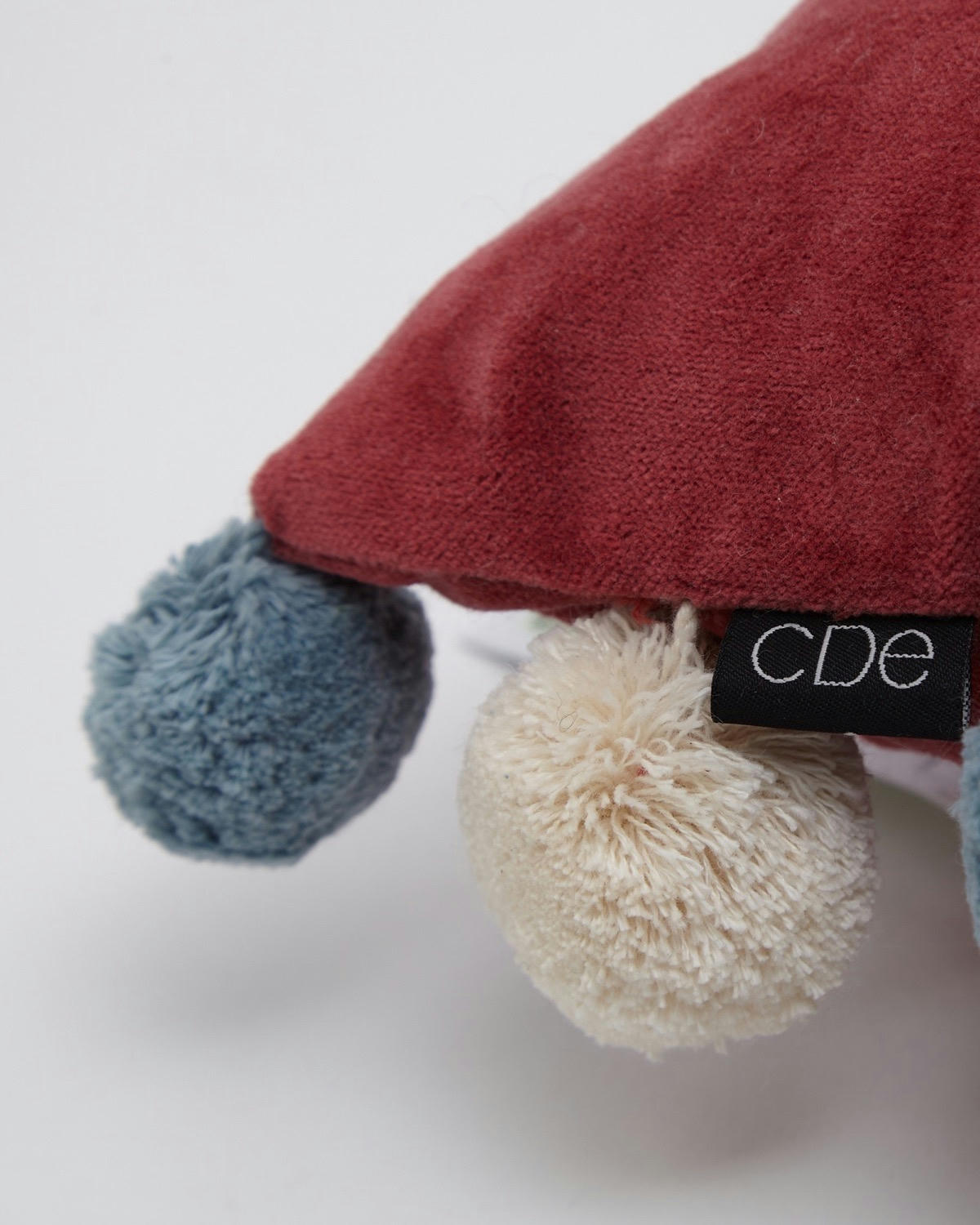 Carolyn Donnelly Eclectic Pom Pom Cushion