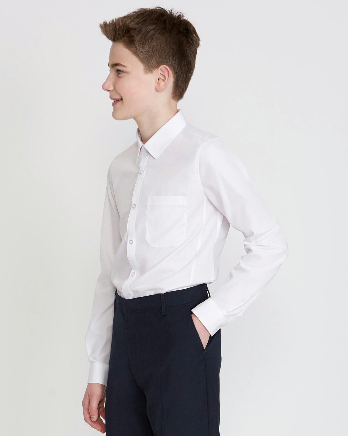 Boys Slim Fit Shirt - Pack Of 3 - (4-16 Years)