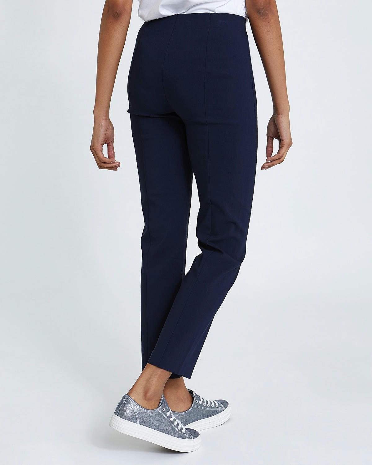 Pull On Stretch Trousers