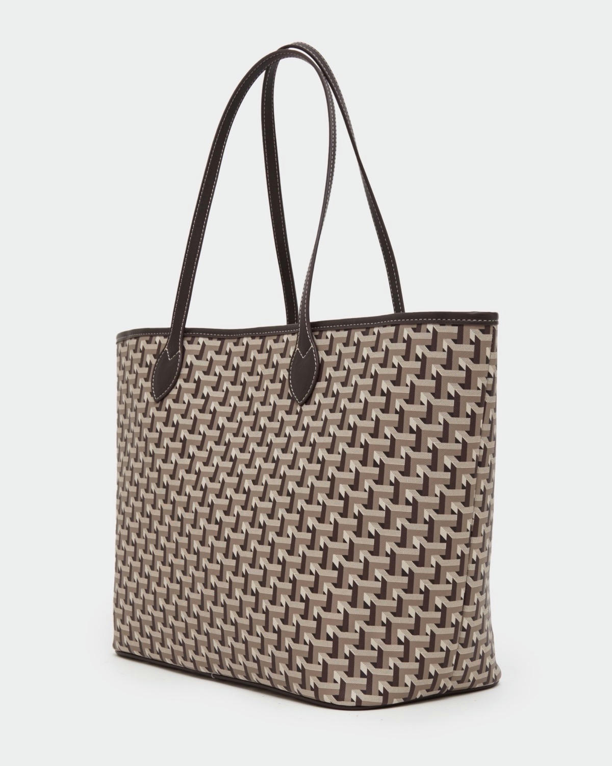 Geo Print Tote Bag