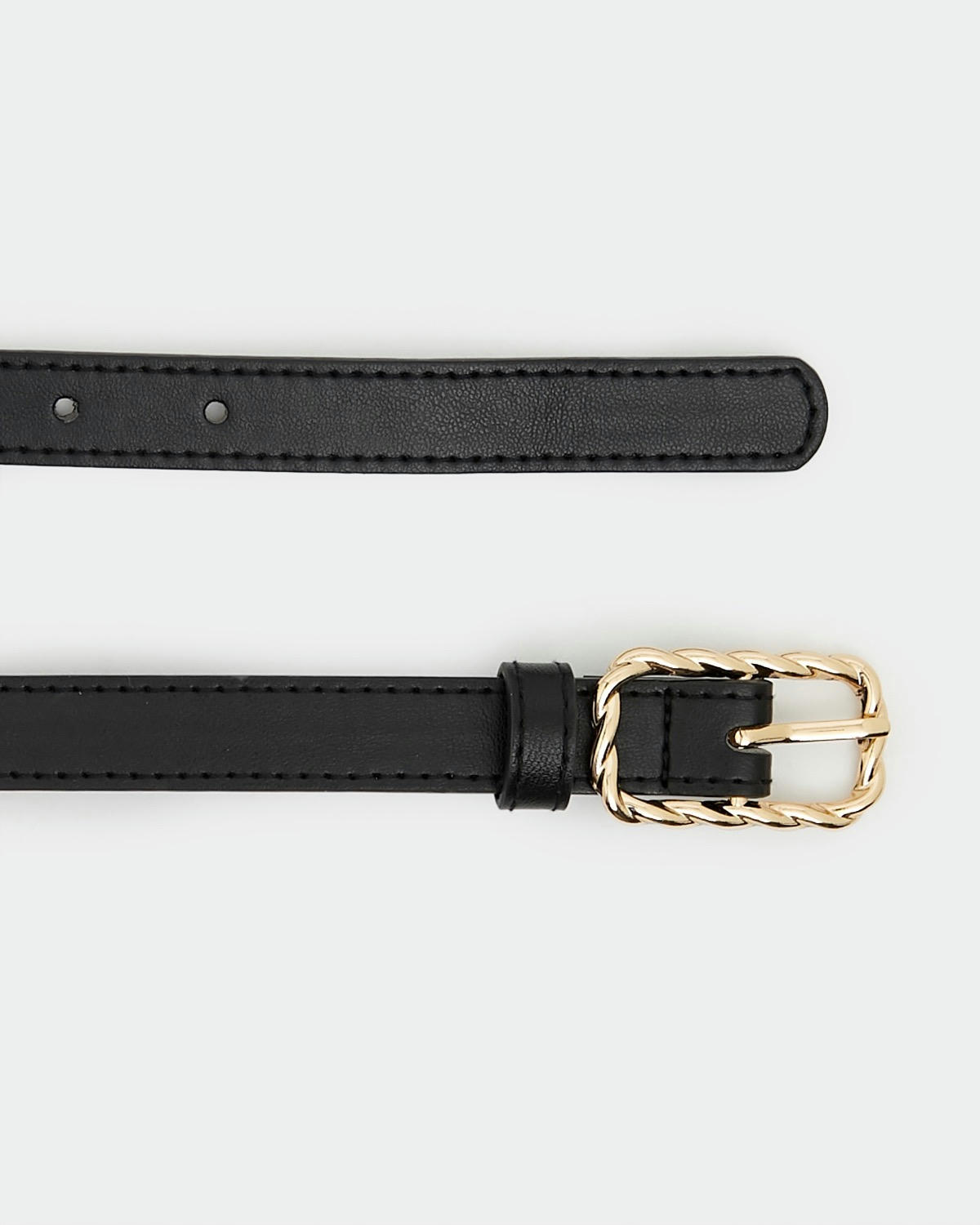 Twist Buckle Belt (Pack Of 2)