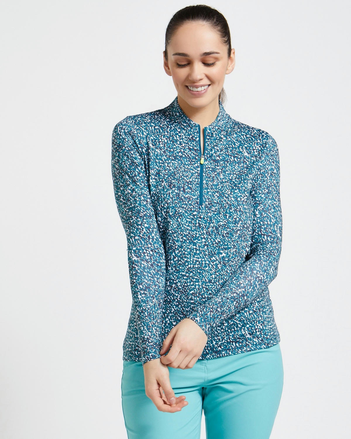 Pádraig Harrington Golf Long Sleeve Half Zip Top