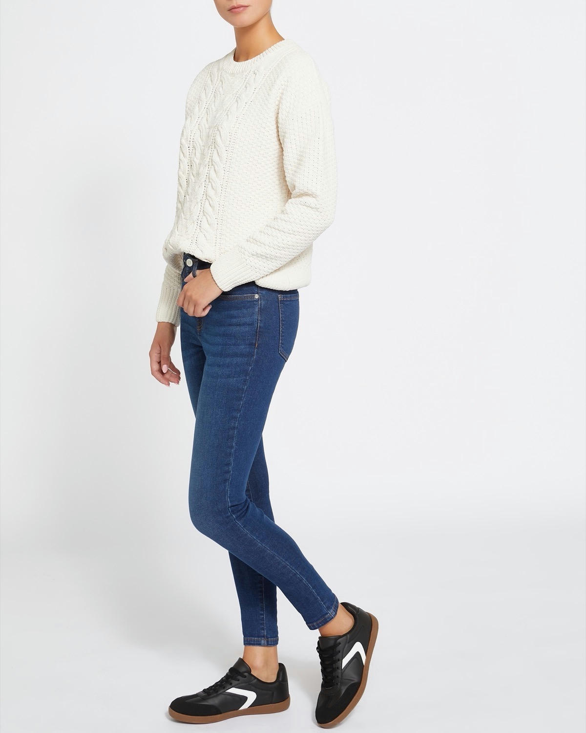 Mid Rise Skinny Jeans
