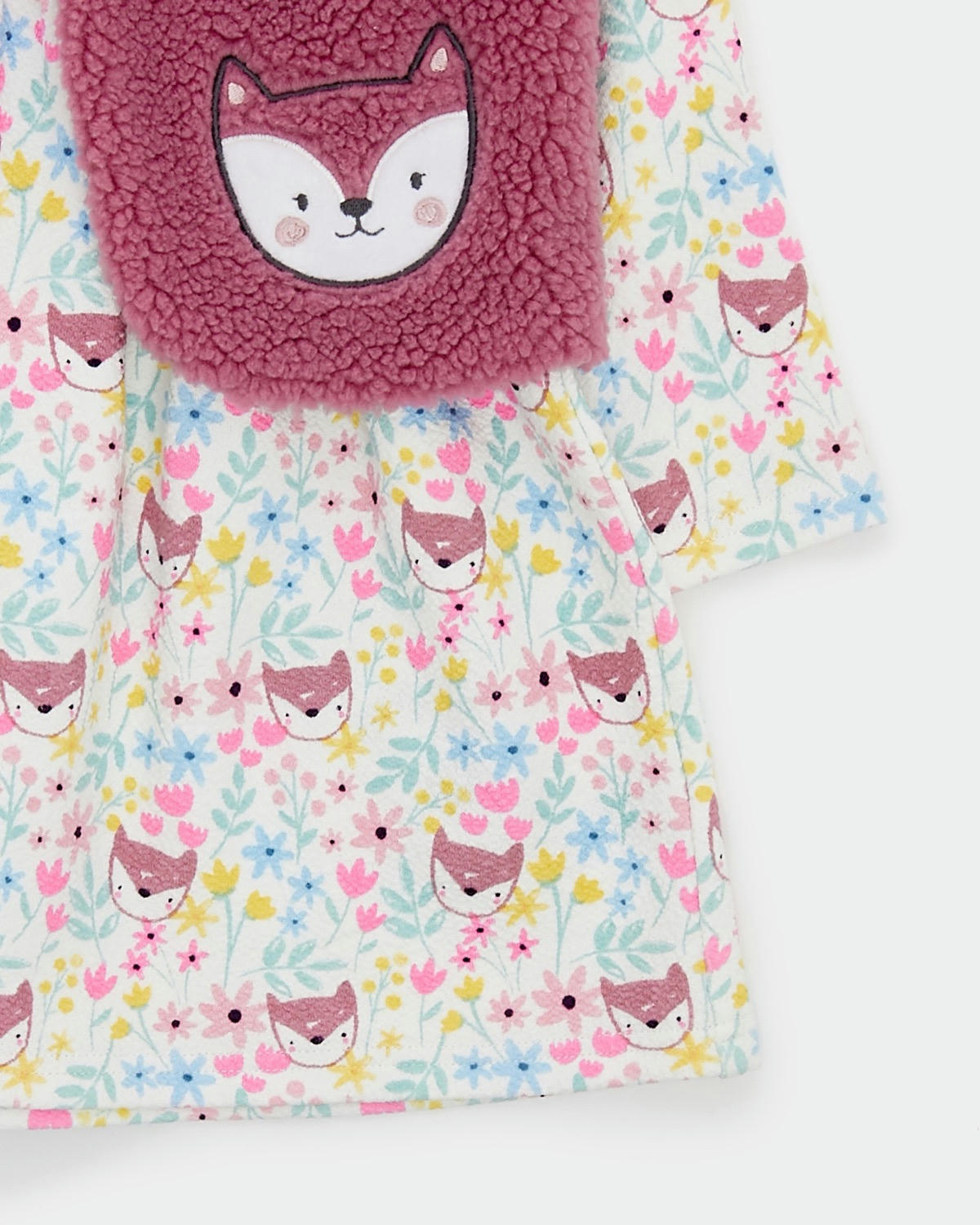 Borg Gilet And Dress Set (6 months-4 years)