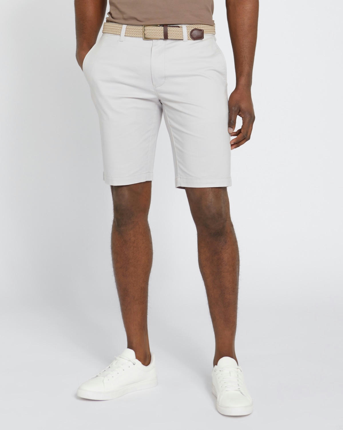 Slim Fit Stretch Chino Shorts