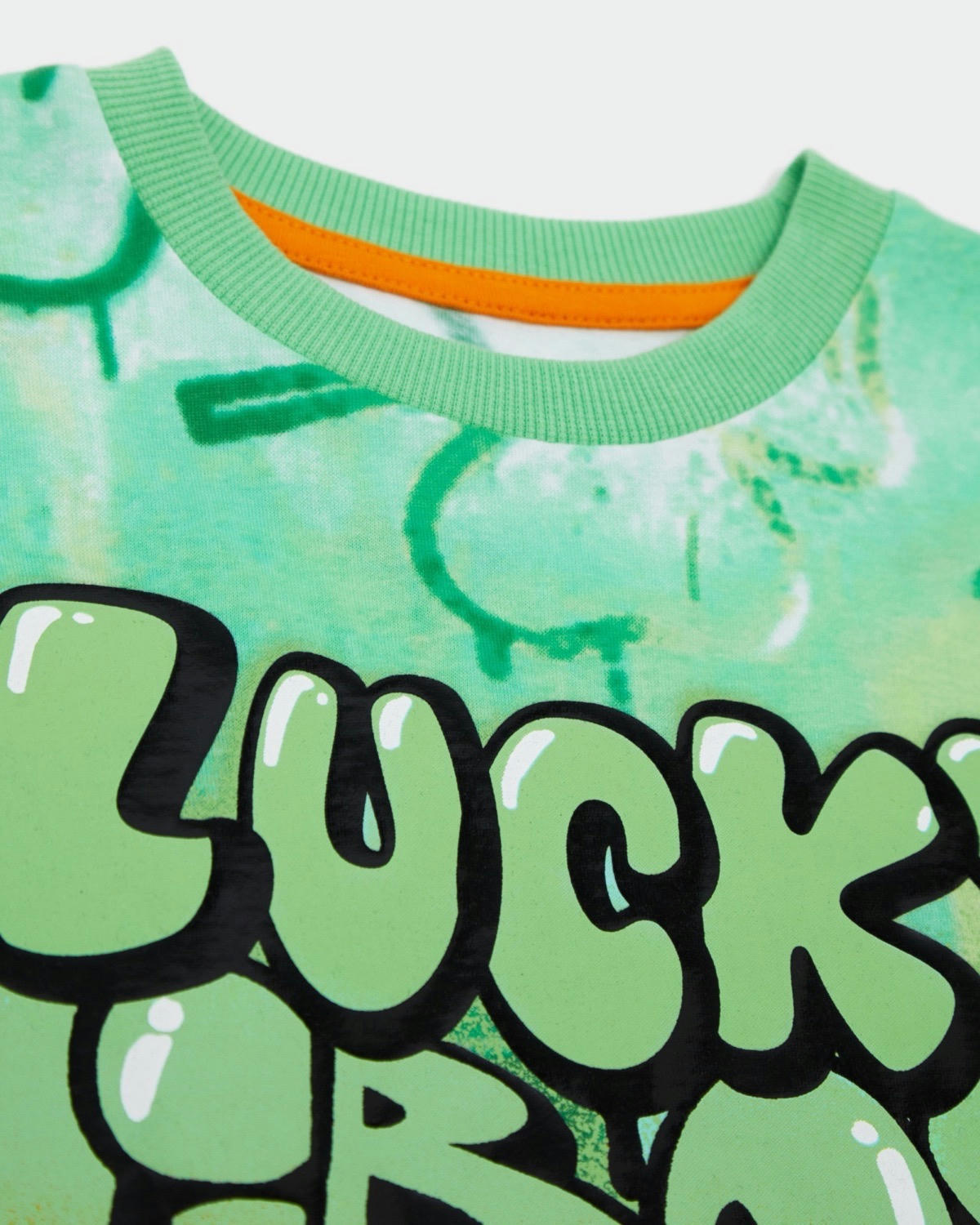 St Patrick's Day Green Shamrock T-Shirt (3-14 Years)