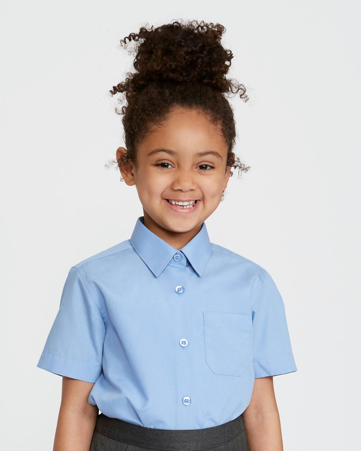 Easy Care Short-Sleeved Blouses - Pack Of 3 (4-16 Years)