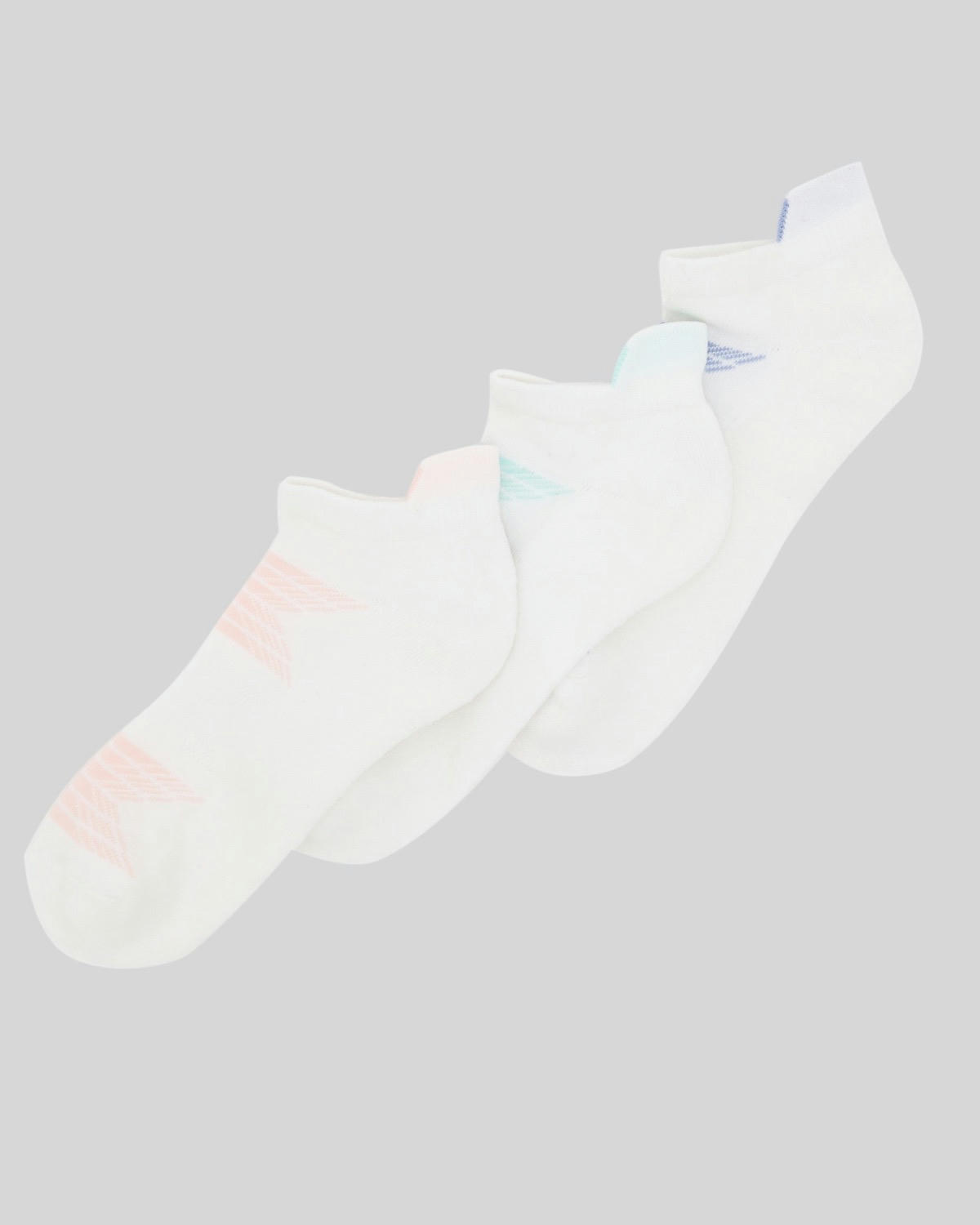 Cushion Sole Socks With Heel Guard - Pack Of 3