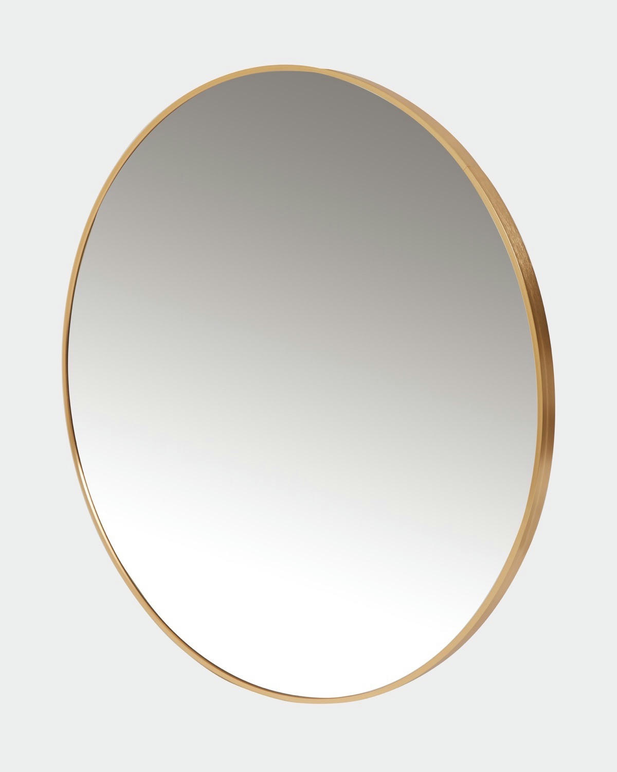 Framed Round Mirror