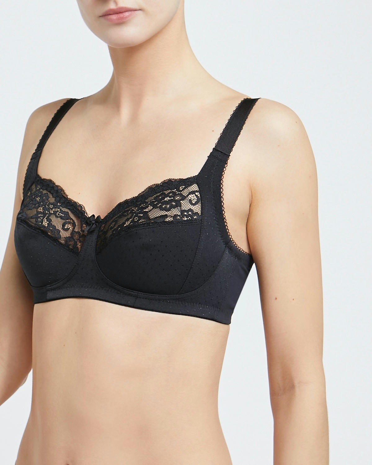 Cotton Rich Total Support Bra