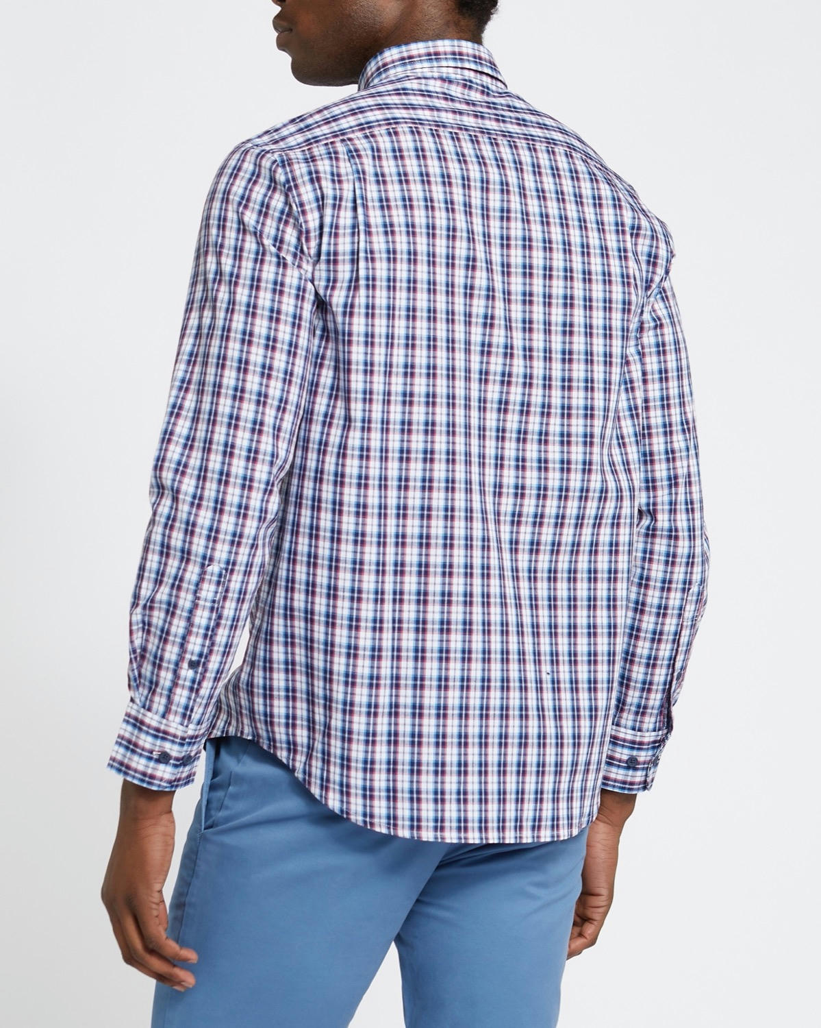 Regular Fit Long-Sleeved Check Shirt