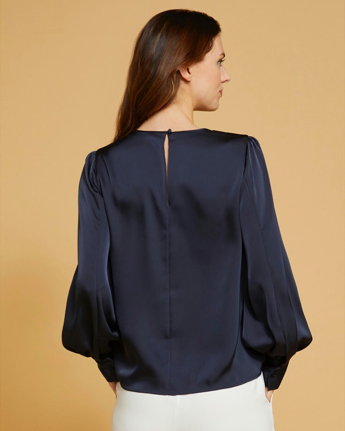 Paul Costelloe Living Studio Navy Sophia Top