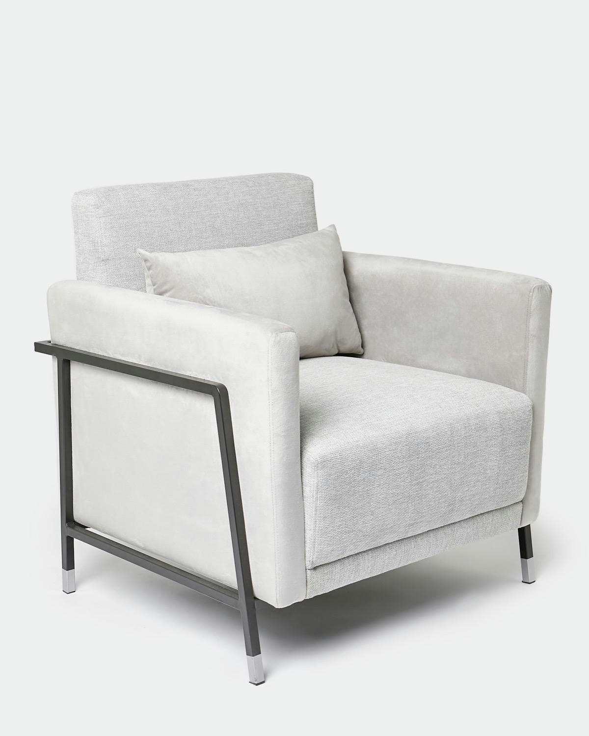 Francis Brennan the Collection Grey Kenmare Armchair