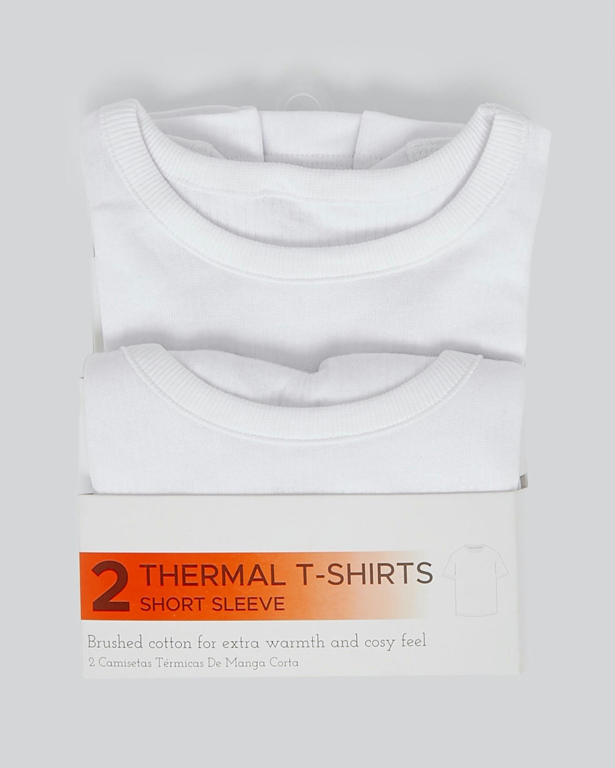 Boys Thermal Short-Sleeved T-Shirt - Pack Of 2 - (2-14 Years)
