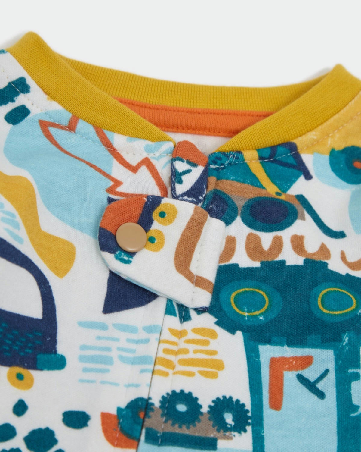 Truck Sleepsuits - Pack Of 2 (Newborn-18 months)