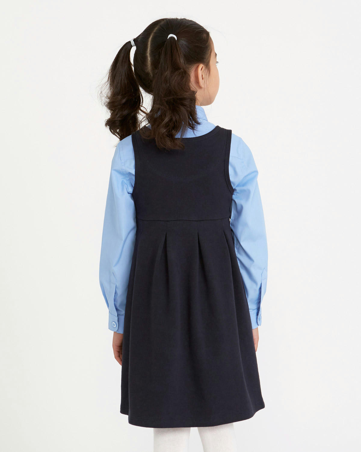 Cotton Rich Knitted Pinafore